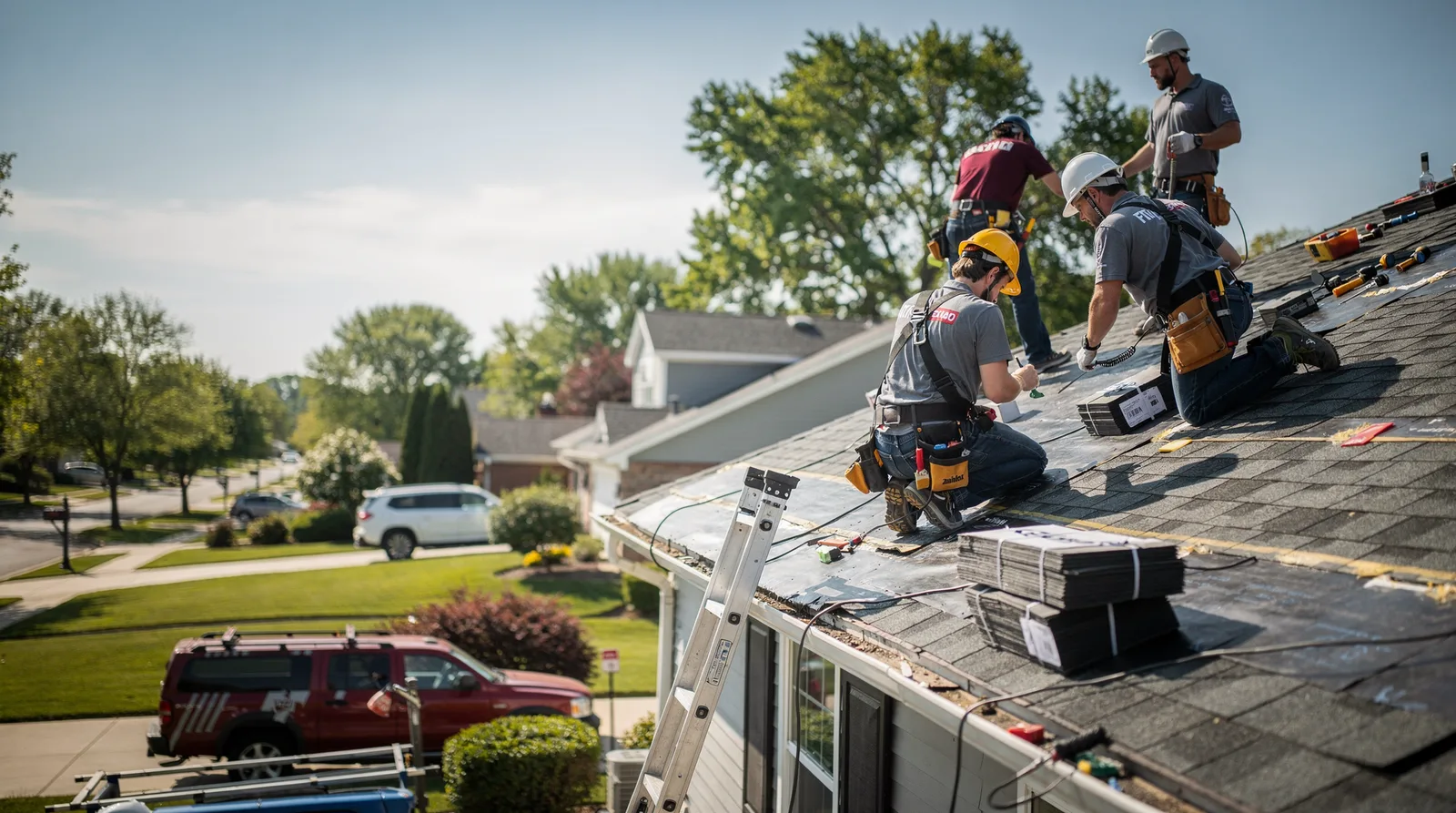 Roof Repair in Mitchell, GA around you
